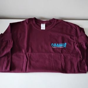 LONG SLEEVE UNISEX SWEAT SHIRT SMALL